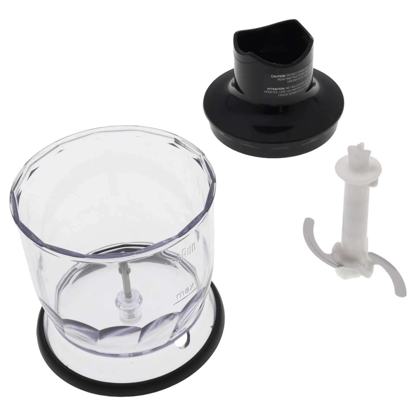 Accessoire hachoir Braun MQ20 ????350ml Minipimer Multiquick 5 7 4191 4199 MQ7