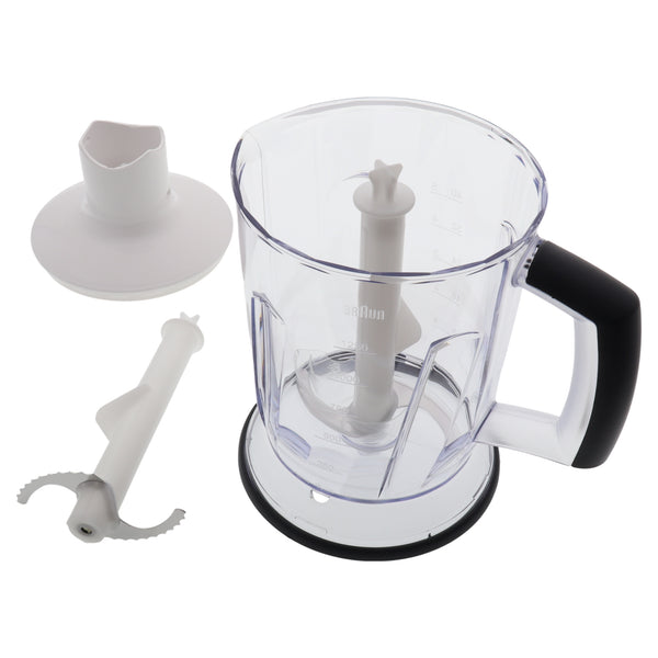 Accesorio de batidora de hielo Braun MQ40 1250ml Multiquick 5 7 MQ500 4196 MR73