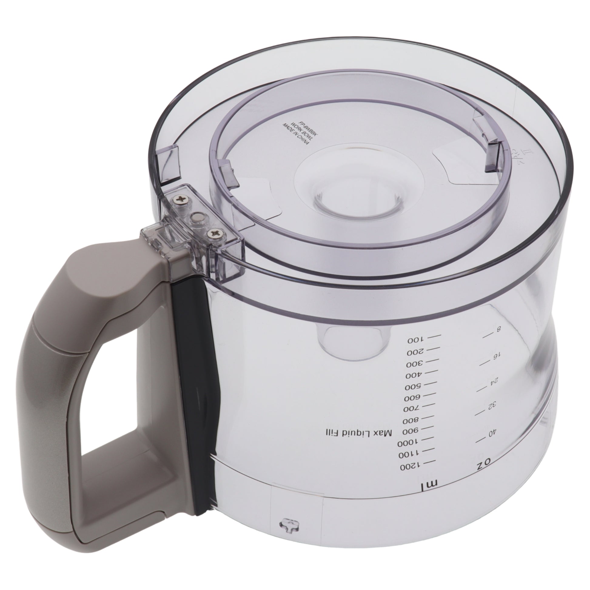 CuisinArt ciotola 1200ml FP-8WBBK robot cucina Easy Prep Pro FP8SE FP8U FP-8C