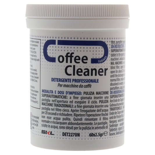 SKL 60x cleaning tablets capsules 2.5g universal coffee machine removes oil and grease residues