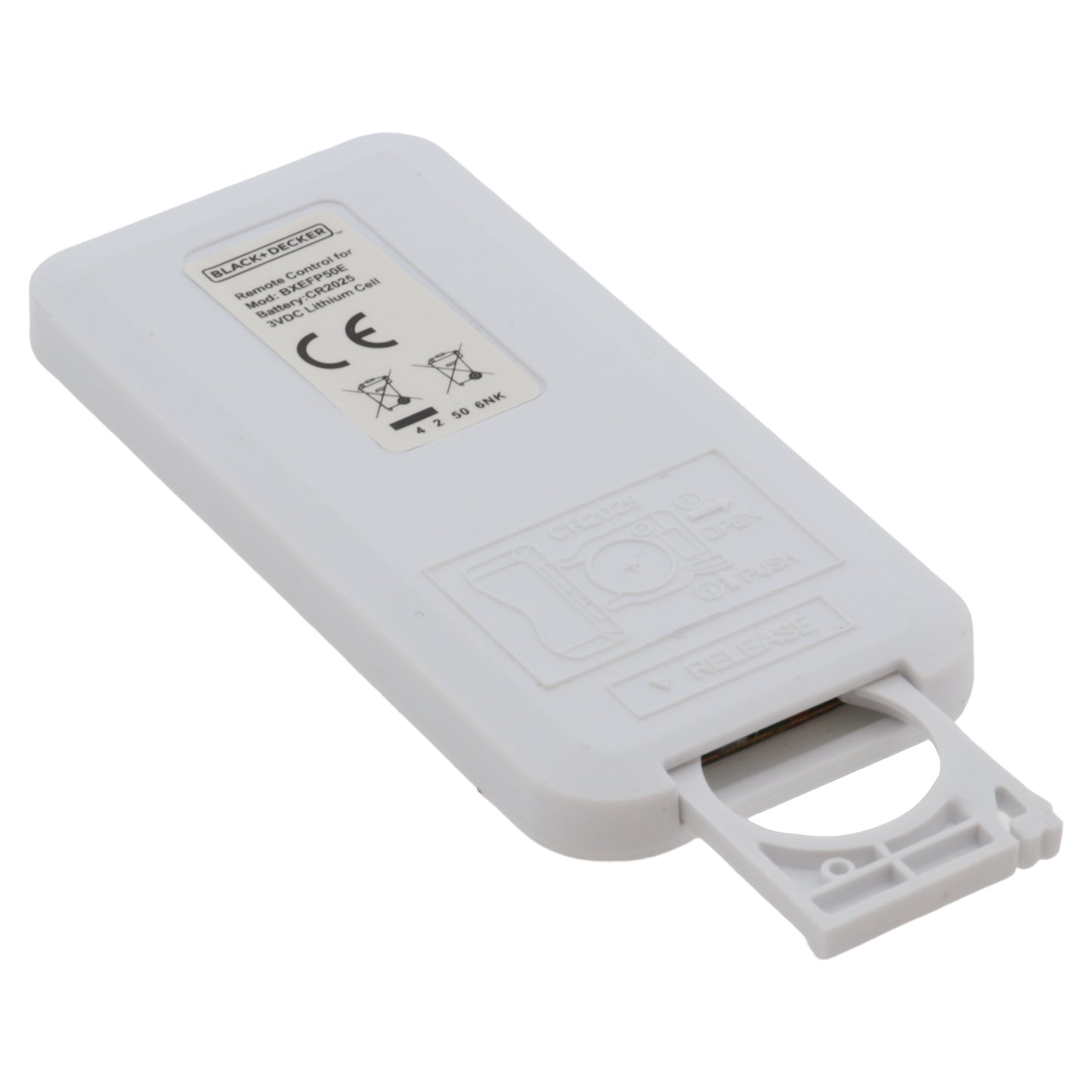 Télécommande ventilateur Black & Decker BXEFP50E ES9440170B 50W