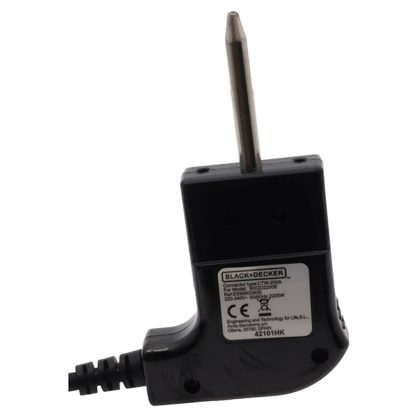 Black & Decker connector kabel CTW-200A kookplaat BXGD2200E ES9680080B