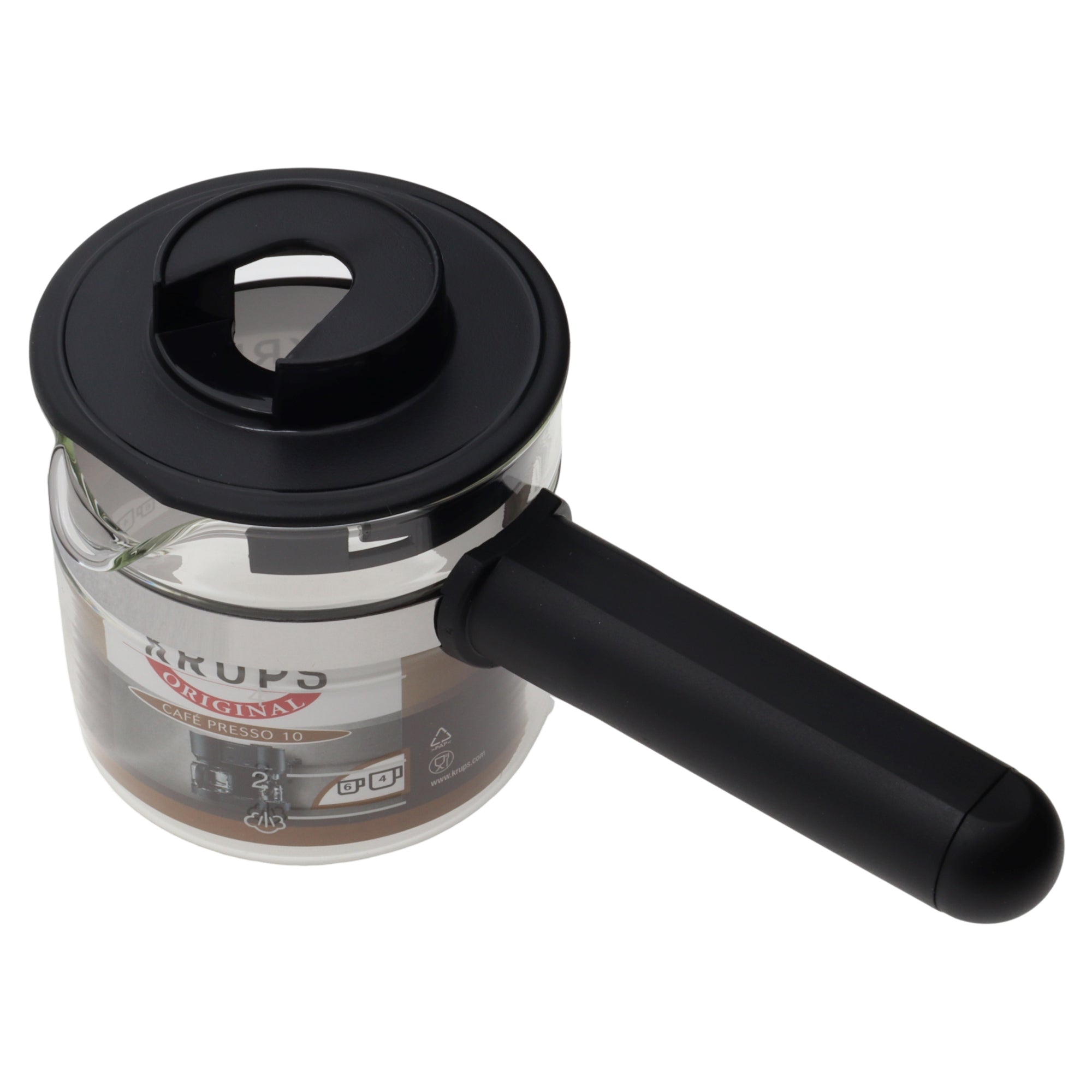 Krups caraffa manico macchina caffe Presso 10 Bravo Espresso Mini Prego Duomo