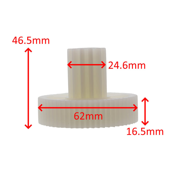 Tre Spade kit ingranaggi passapomodoro tritacarne Sugo Easy Squeezy Junior TC8