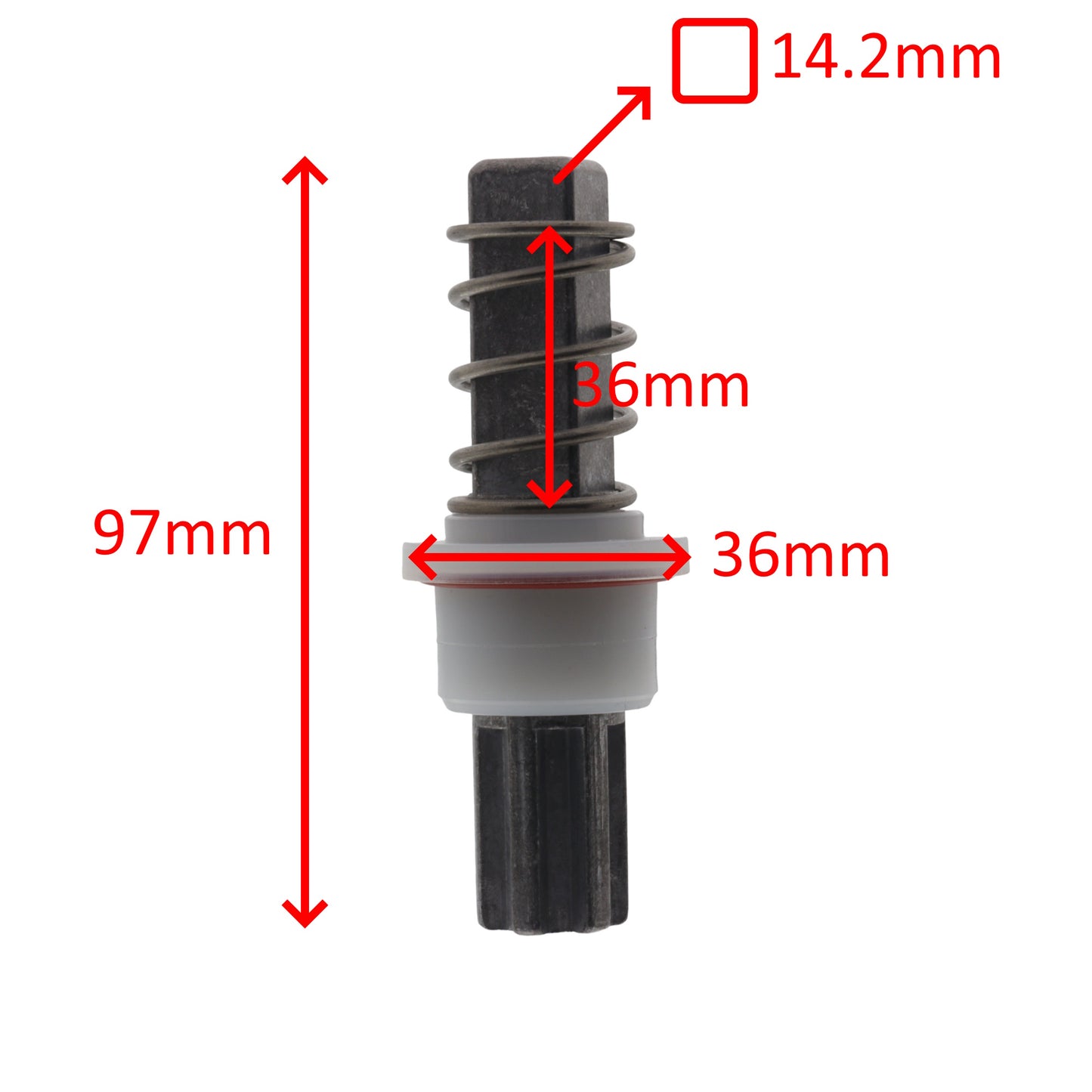 Tre Spade perno giunto asse trasmissione F17616 passapomodoro Sugo Spremito Easy Junior