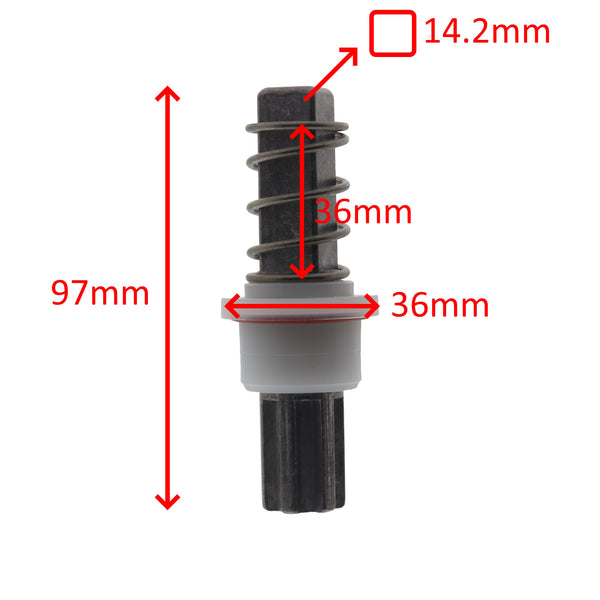 Tre Spade perno giunto asse trasmissione F17616 passapomodoro Sugo Spremito Easy Junior