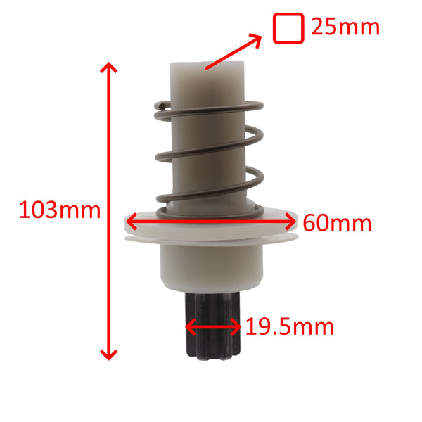 Tre Spade perno Gelenk Antriebswelle F17716 Passiergerät Big 40 80 F17500