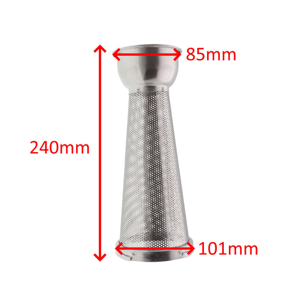 Tre Spade filtr cone sitko 1.5mm przecierak do pomidorów Big 40 80 F17500 F16000 F19200