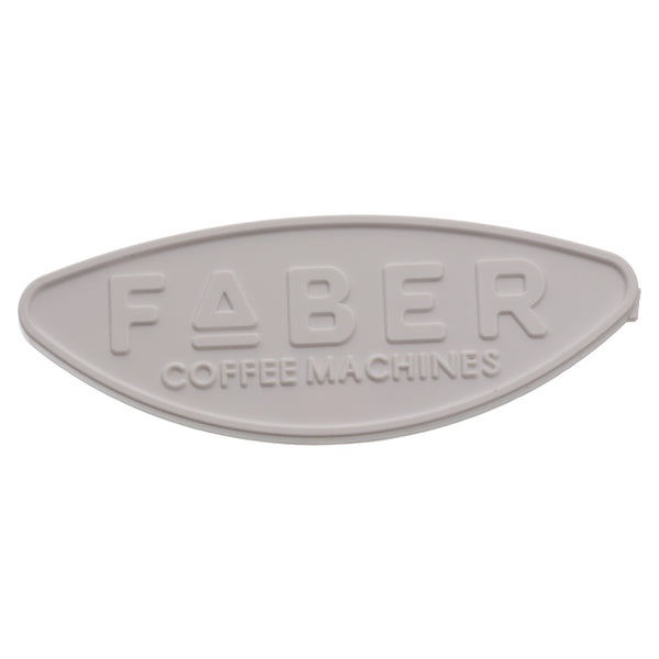 Faber logo targhetta stemma coperchio originale macchina caffè Slot Plast
