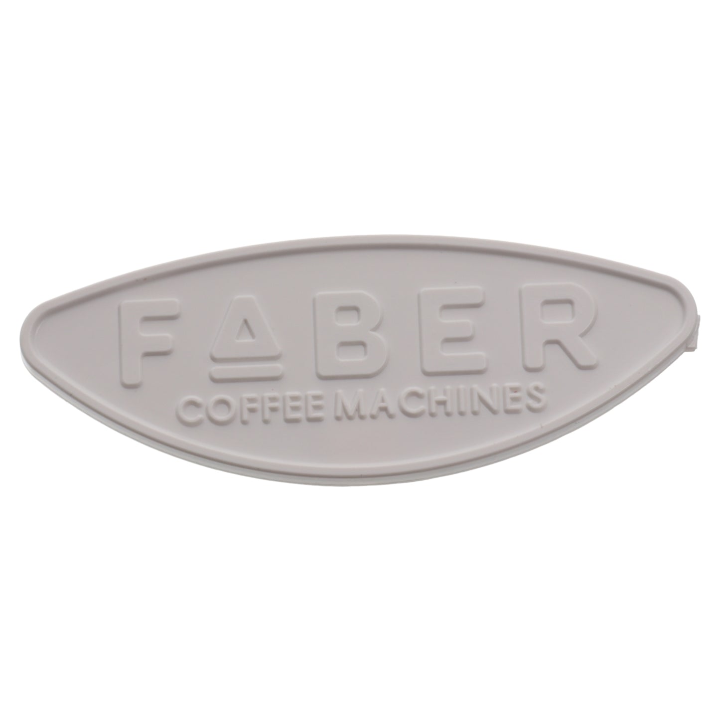 Faber logo nameplate emblem original cover coffee machine Slot Plast
