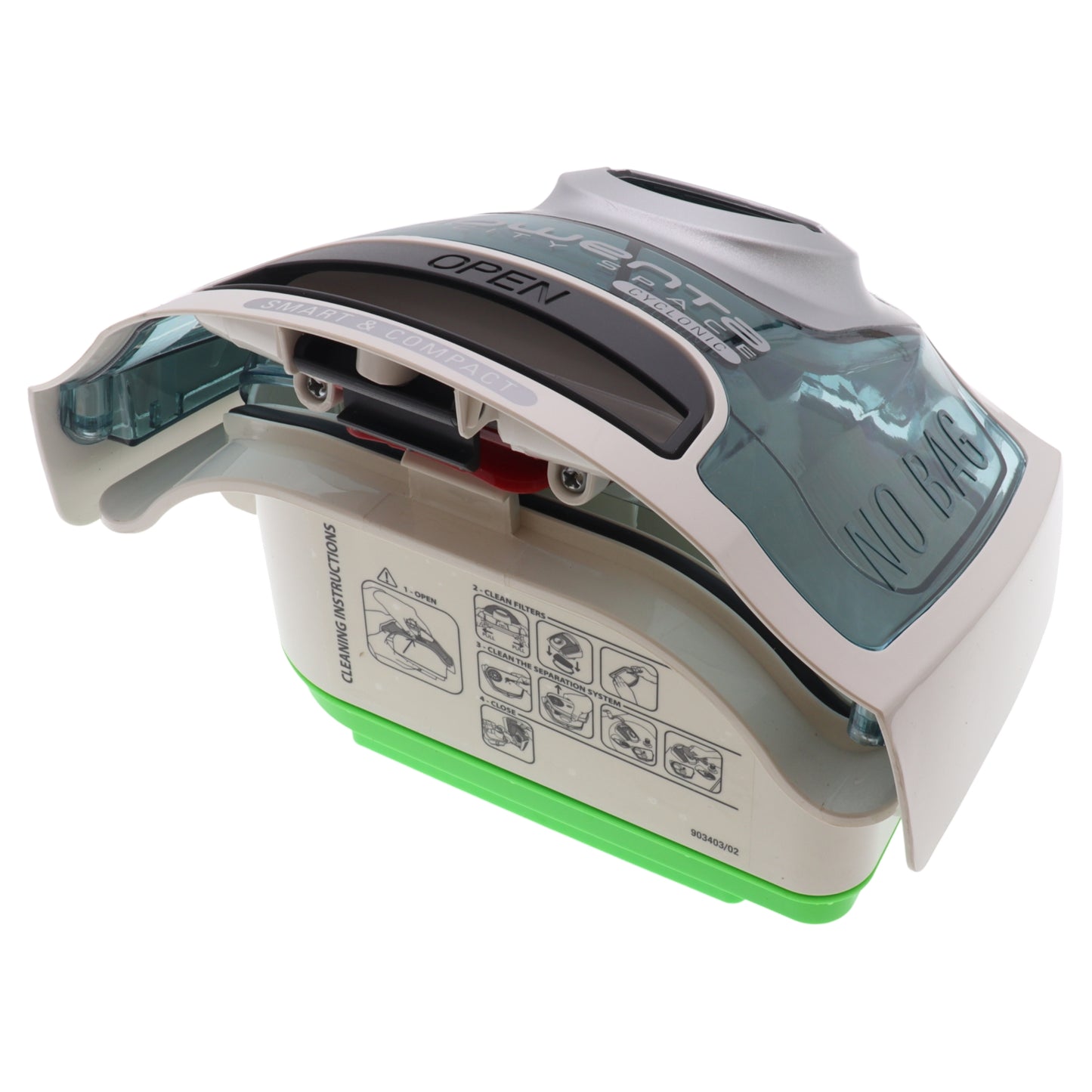 Rowenta réservoir couvercle filtre aspirateur City Space Cyclonic RO25 RO2561