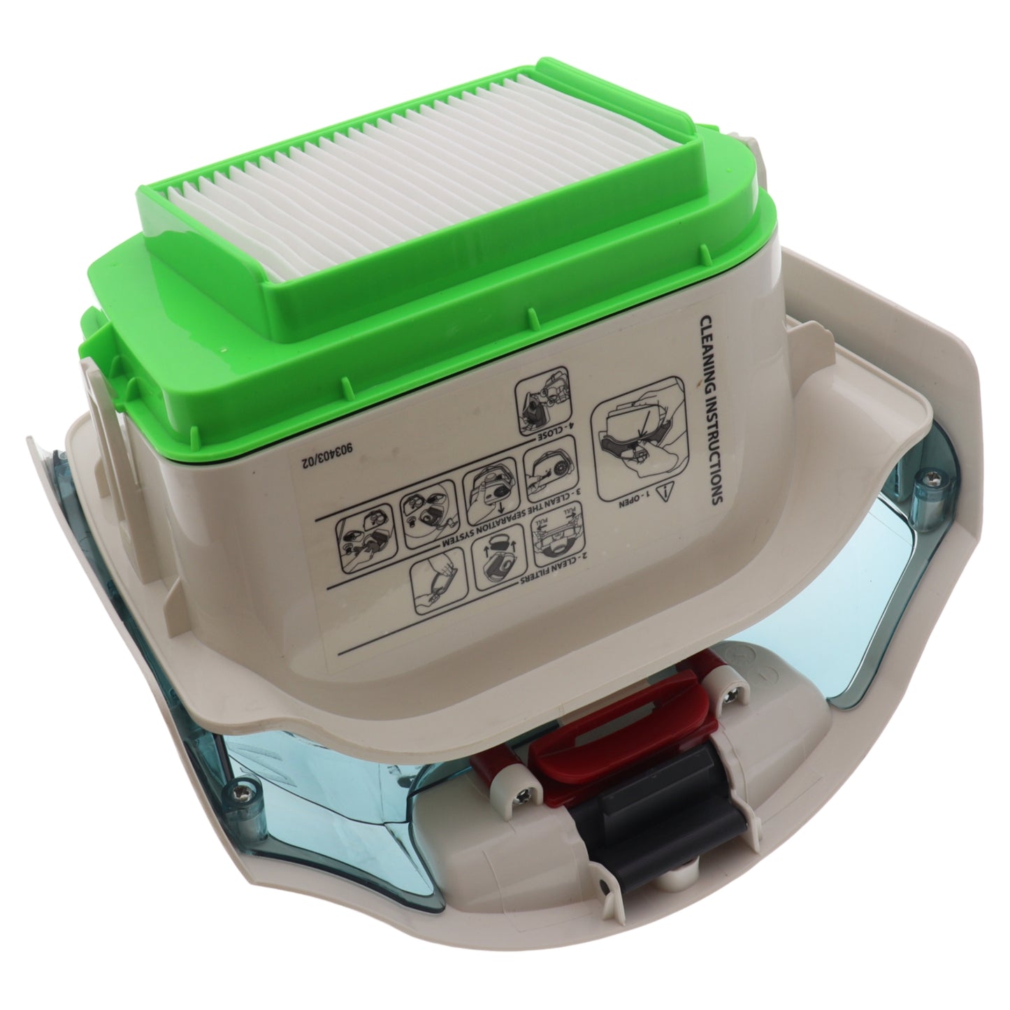 Rowenta réservoir couvercle filtre aspirateur City Space Cyclonic RO25 RO2561