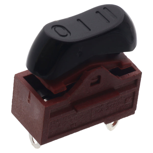 Gammapiù interruttore 0 I II nero 230V phon asciugacapelli Vip Elmot 001 X1 Speed	