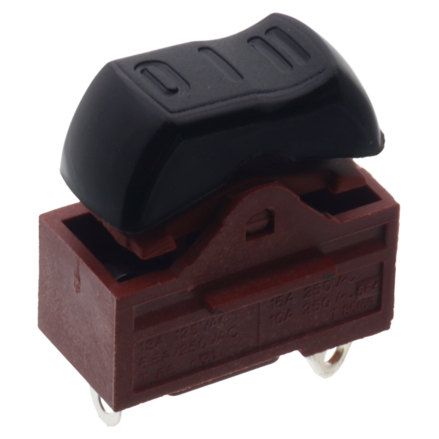 Gammapiù interruptor 0 I II negro 230V secador de pelo 2001R NA3622