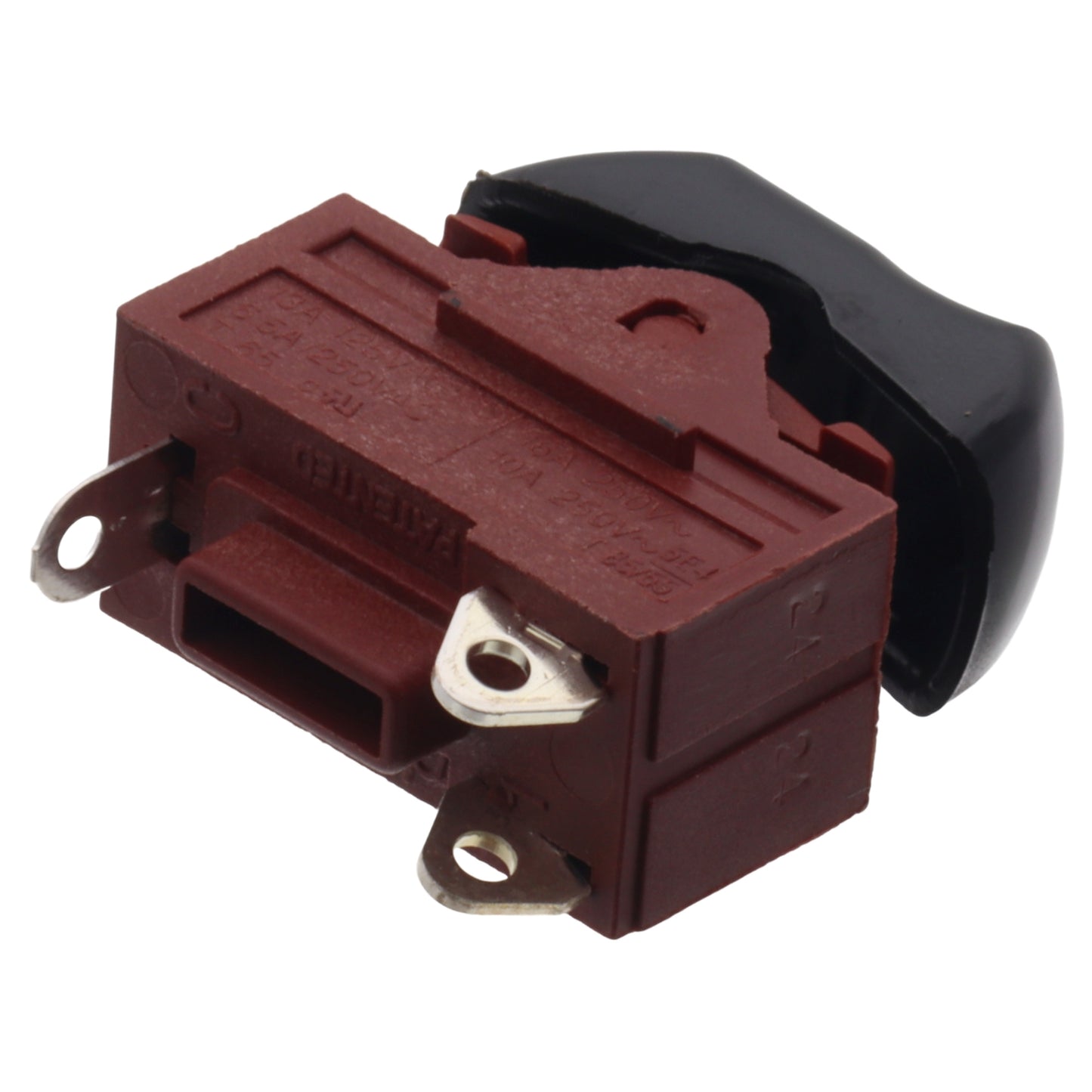 Gammapiù interruptor 0 I II negro 230V secador de pelo 2001R NA3622