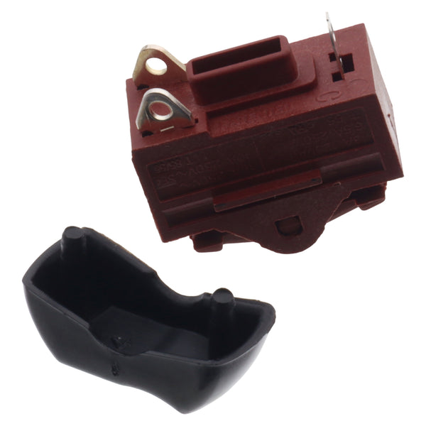 Gammapiù interruttore 0 I II nero 230V phon asciugacapelli 2001R NA3622