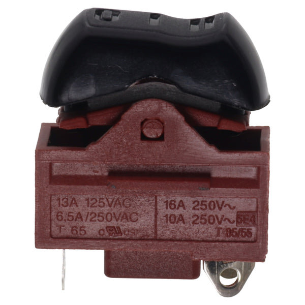 Gammapiù interruttore 0 I II nero 230V phon asciugacapelli 2001R NA3622