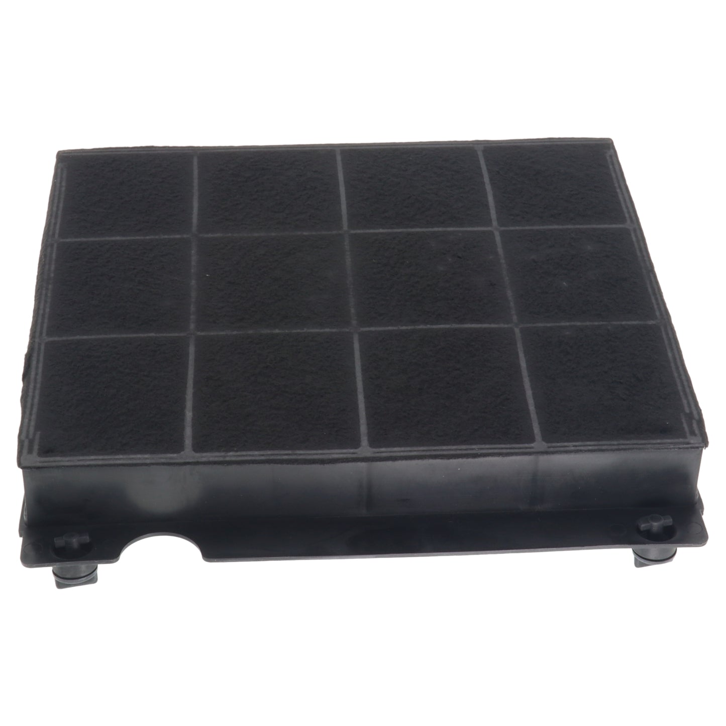 Filtro ai carboni attivi 225x210mm per cappa aspirante Candy Electrolux AEG Faure Zanussi Rex Smeg Elica