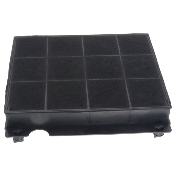 Filtro ai carboni attivi 225x210mm per cappa aspirante Candy Electrolux AEG Faure Zanussi Rex Smeg Elica