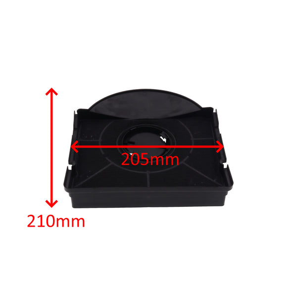 Filtr węglowy 205x210mm do okapu Candy AEG Faure Elica Smeg Gorenje