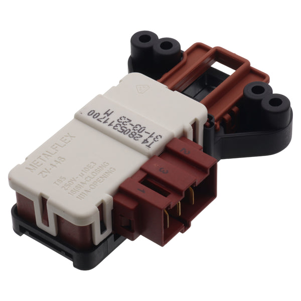 Serratura blocca porta oblò ZV-446 per lavatrice Beko Smeg WHT WMF WKB WMB WML