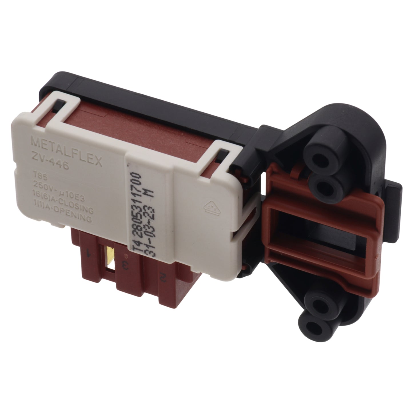 Serratura blocca porta oblò ZV-446 per lavatrice Beko Smeg WHT WMF WKB WMB WML