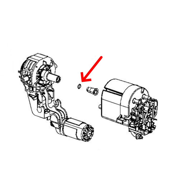 Krups Nespresso guarnizione manicotto caldaia Citiz U Prodigio Expert XN2501 XN6018
