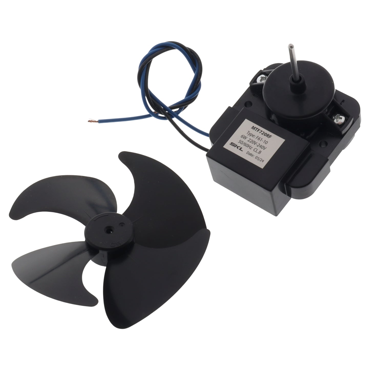 Motor ventilator F61-10 6W 220V cu ventilator universal de 100mm pentru frigider