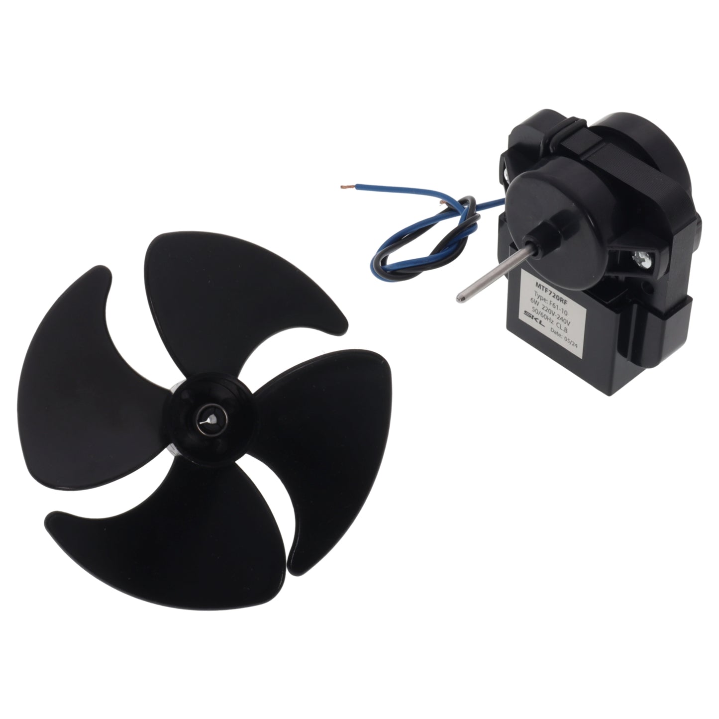 Motor ventilator F61-10 6W 220V cu ventilator universal de 100mm pentru frigider