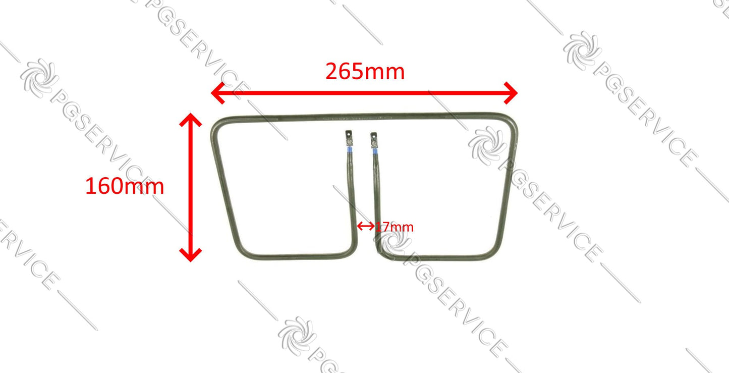 Delonghi resistenza 220V piastra bistecchiera CG600 CG6001 CG6601 NOTE!