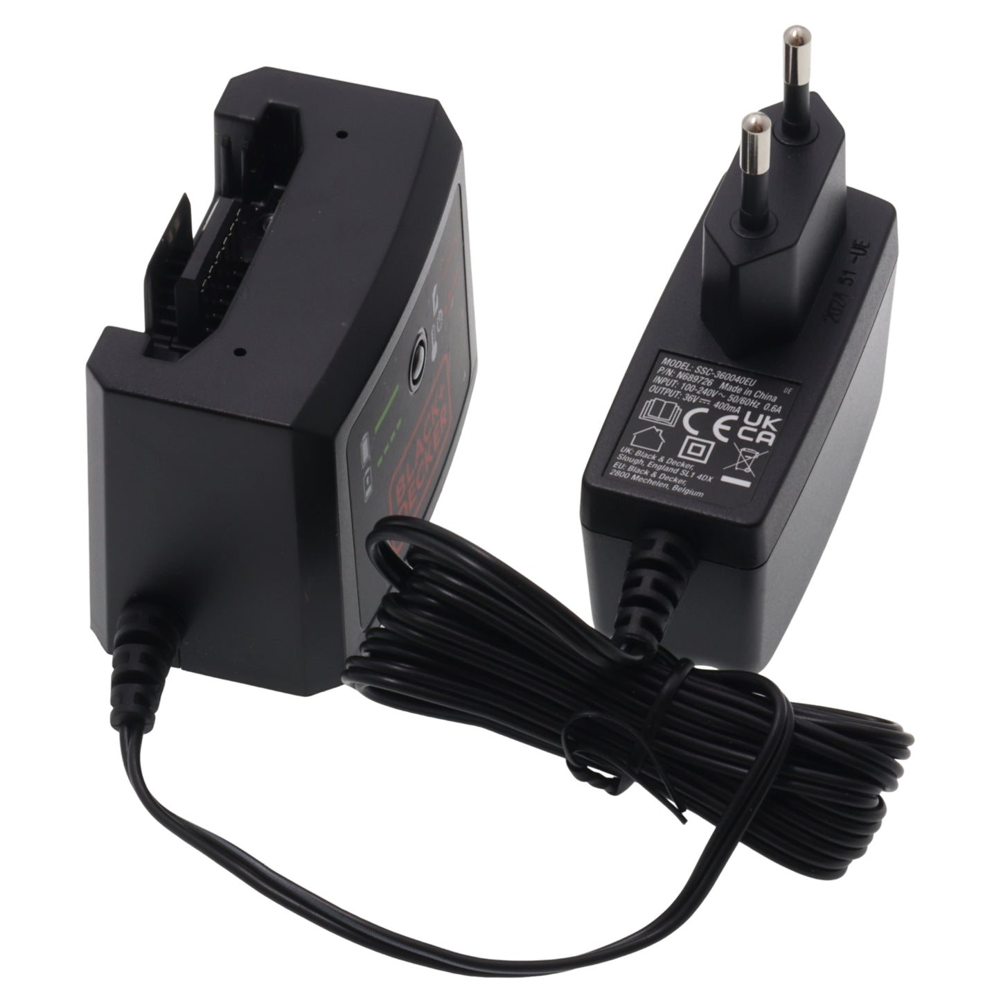 Black & Decker Oplaadapparaat ORIGINEEL 360040EU stofzuiger 36V BHFEV36