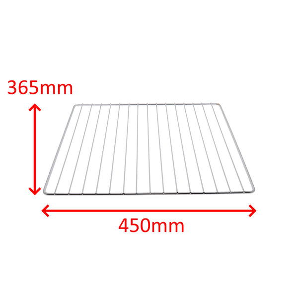 Griglia in acciaio 450mm x 365mm per forno Ariston Indesit BCG CE6 CIS CX6 FZ HI