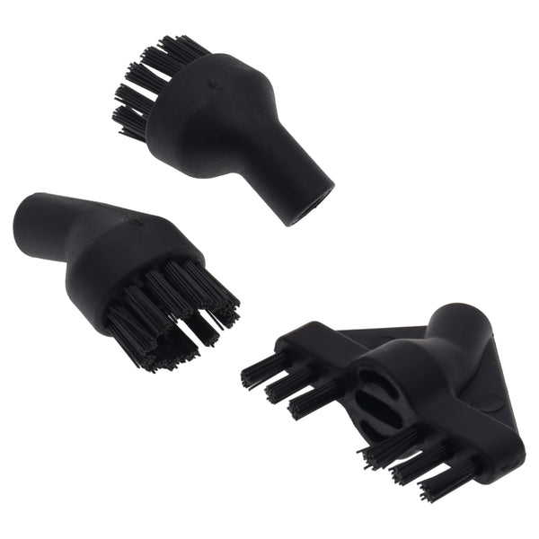 Polti 3x cepillos nylon juntas espacios estrechos limpiador vapor Vaporetto 3 Clean PTEU0295