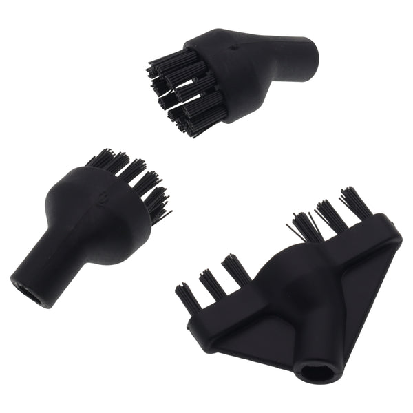 Polti 3x cepillos nylon juntas espacios estrechos limpiador vapor Vaporetto 3 Clean PTEU0295