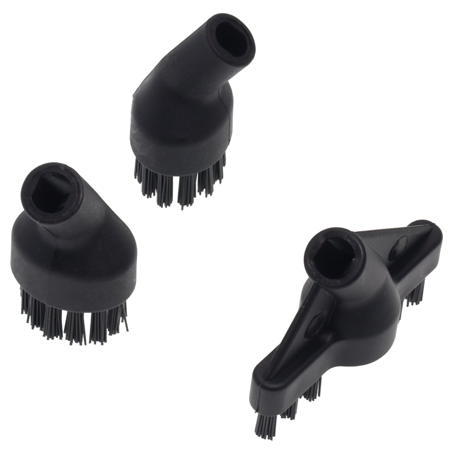 Polti 3x cepillos nylon juntas espacios estrechos limpiador vapor Vaporetto 3 Clean PTEU0295