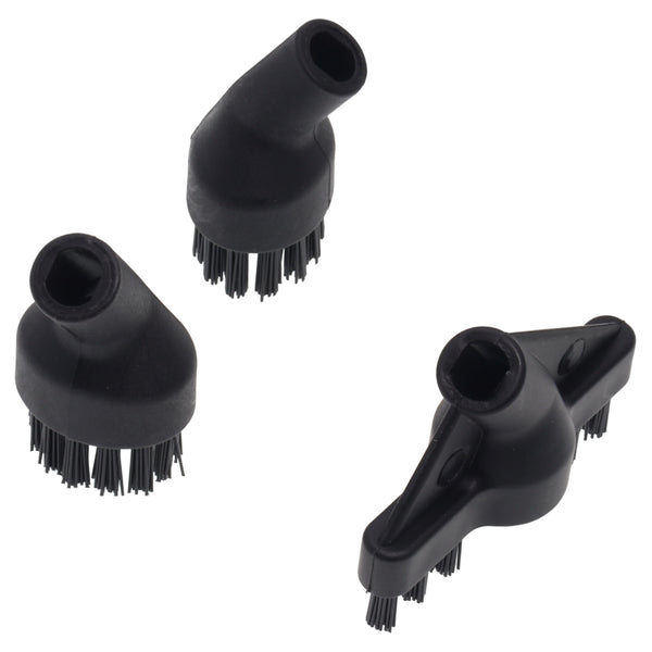 Polti 3x cepillos nylon juntas espacios estrechos limpiador vapor Vaporetto 3 Clean PTEU0295