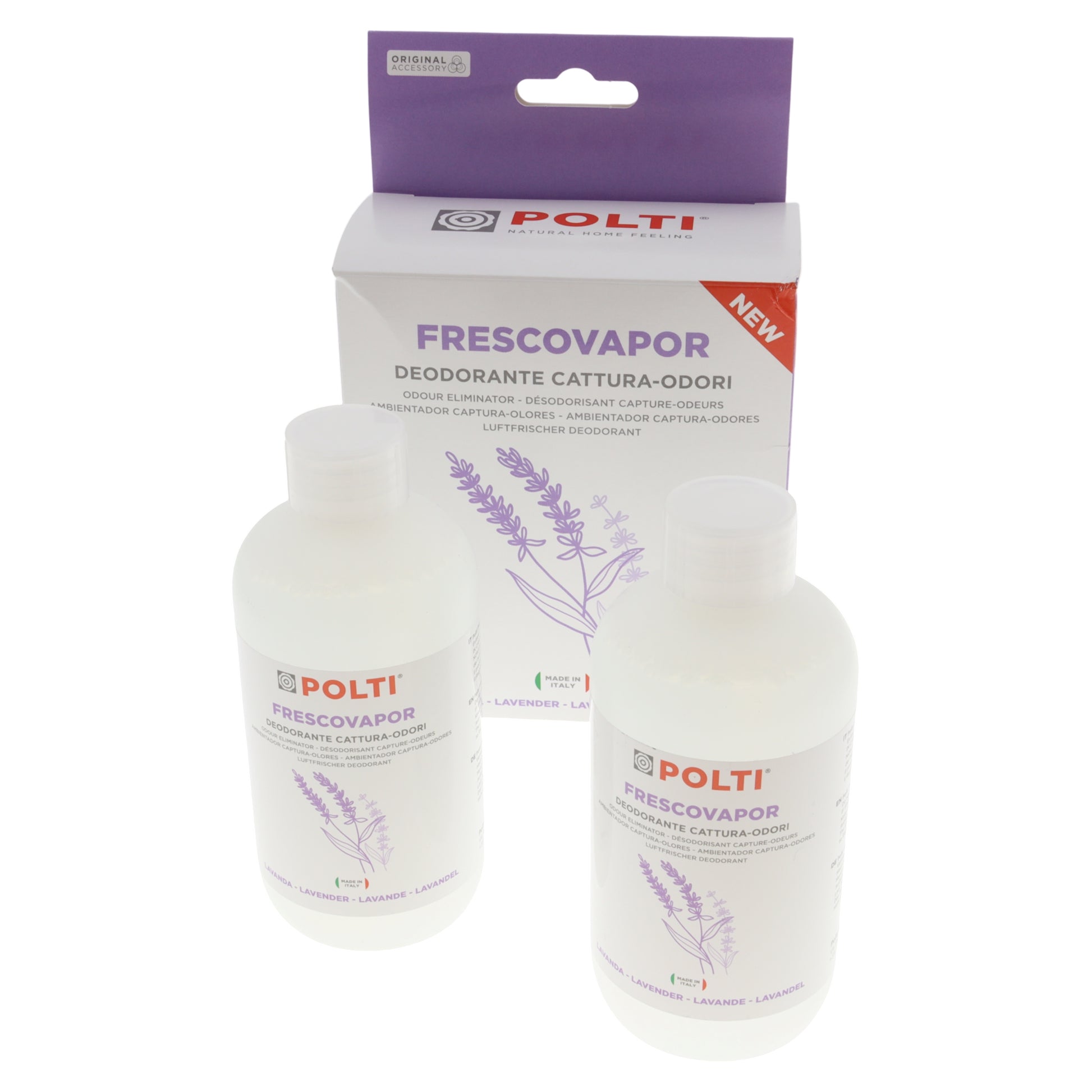 Polti 2x Frescovapor deodorante lavanda Vaporetto Smart Handy Diffusion SV420