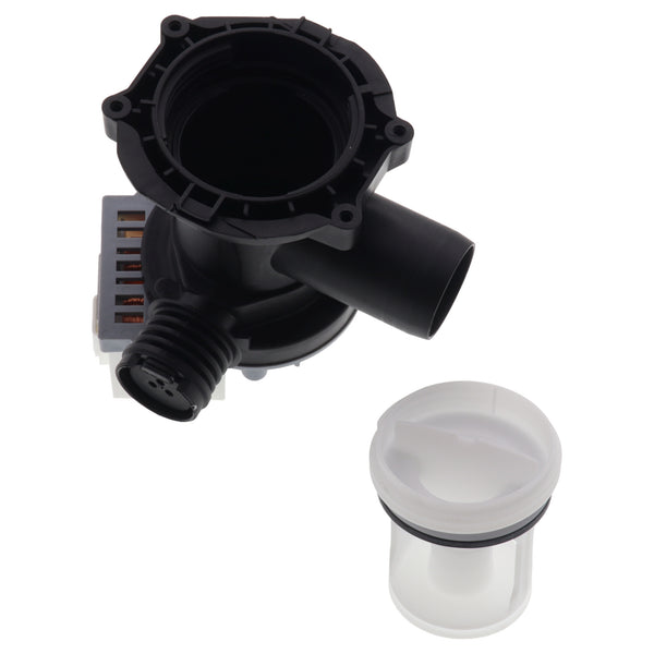 Pompa scarico acqua M325 RS0806 220V 40W per lavastrice Ariston Hotpoint AQ8 ARM ECO WMD