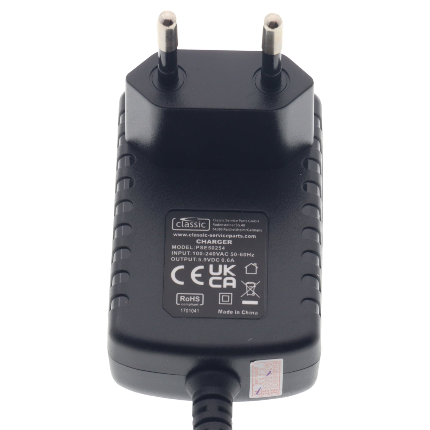 Caricabatterie caricatore 5.9V per Braun rasoio Cruzer 5 6 5418 5517 5542 5751 5760