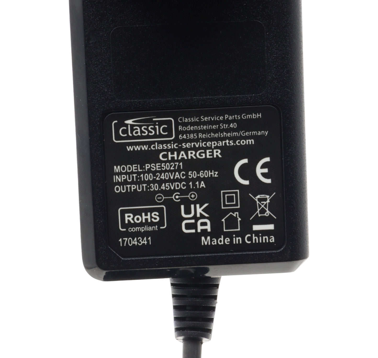 Battery charger power supply 30.45V for Dyson V10 V11 SV12 SV14 SV17