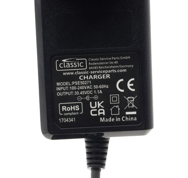 Battery charger power supply 30.45V for Dyson V10 V11 SV12 SV14 SV17