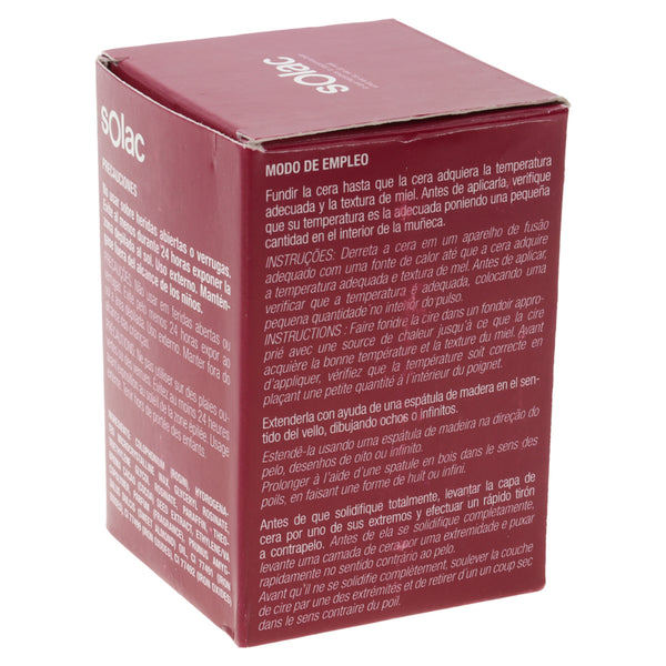 Solac 10x discos de cera chocolate 200gr para depiladora DC7500 DC7502 S99941800