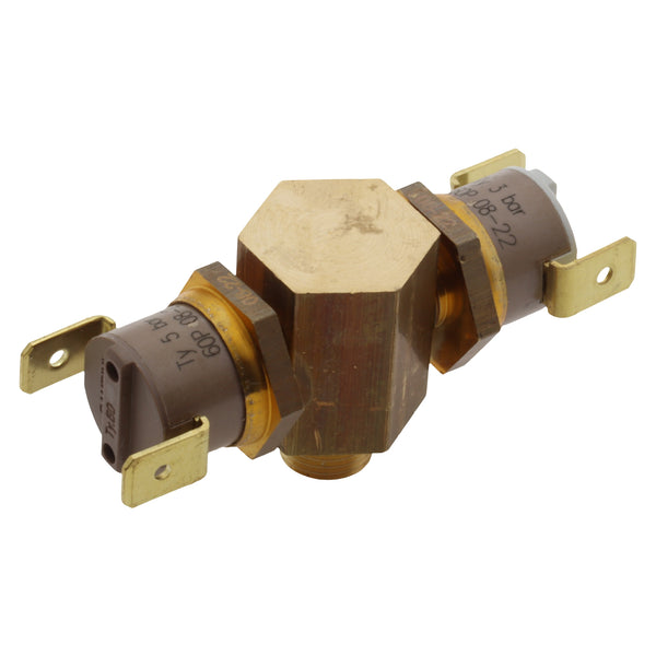 Polti grupo doble presostatos 3bar 5bar Ty60 Vaporetto Pro 90 95 Turbo Flexi