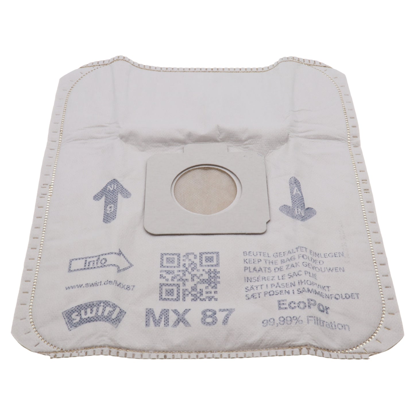 Swirl MX87 5x bolsas de microfibra para polvo para aspiradora Moulinex Boost Economy Compact Turbo