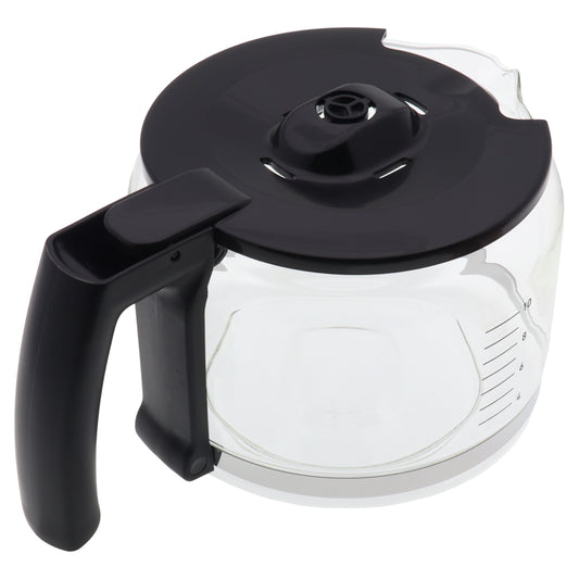 Jarra de vidrio Krups tapa máquina de café americana Grind Aroma KM8328 OP8328