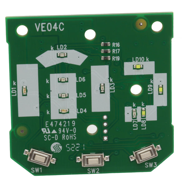 Placa electrónica PCB aspiradora escoba Rowenta XForce 11.60 RH98 RH9877