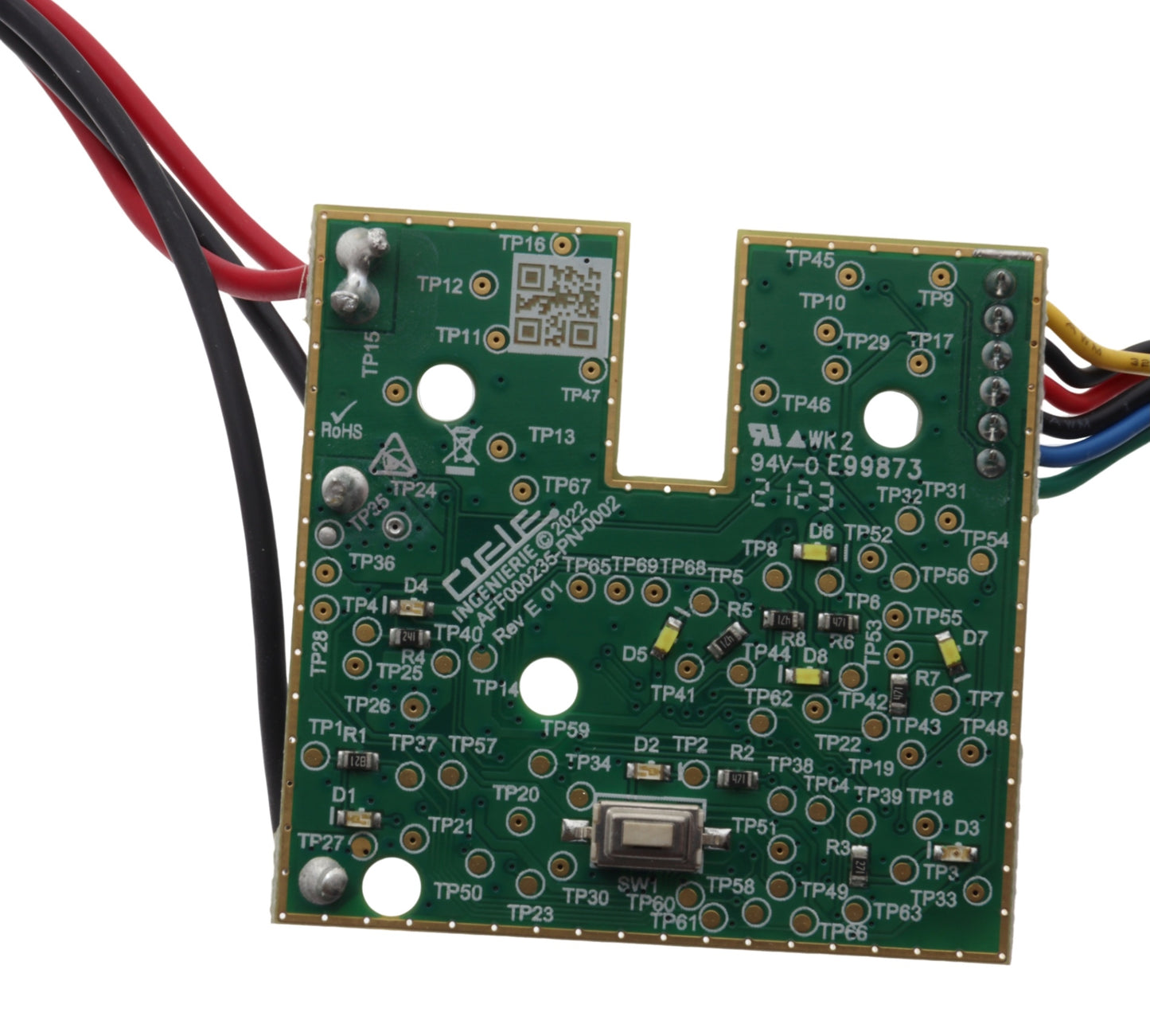Rowenta scheda elettronica PCB scopa aspirapolvere XForce 9.60 RH20 RH20C RH2039