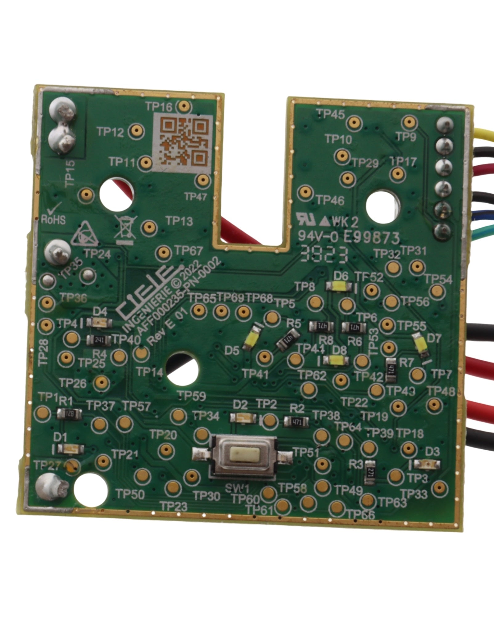 Rowenta Tefal scheda PCB scopa aspirapolvere XForce Flex 9.60 RH2037 RH2079 TY20