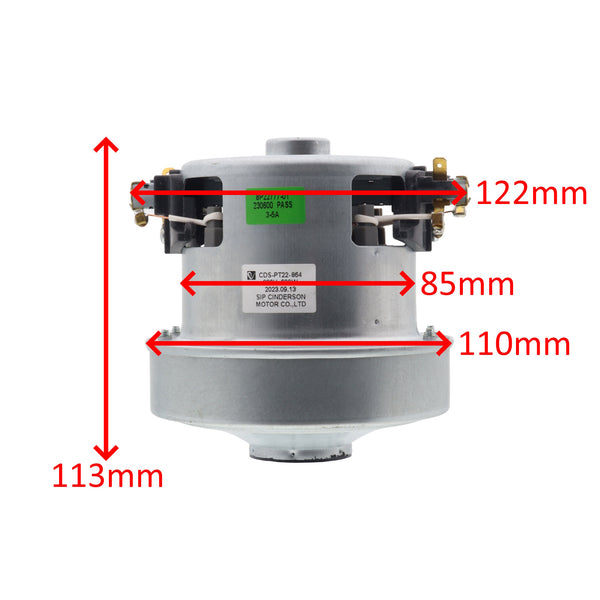 Rowenta Tefal moteur 8P22777 230V 600W aspirateur Compact Power XXL RO48