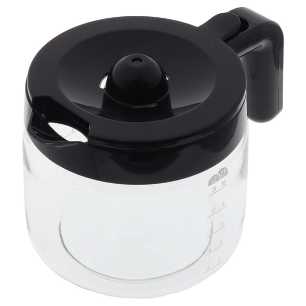Carafe en verre Delonghi 15 tasses couvercle machine à café ICM15240 ICM15250